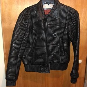 Leather jacket
